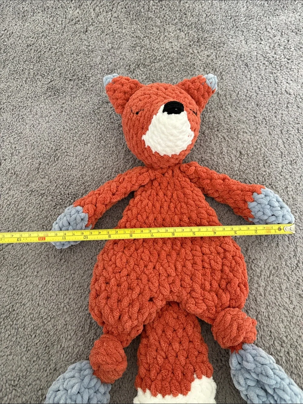 Crochet Fox Lovey: Soft Woodland Snuggler